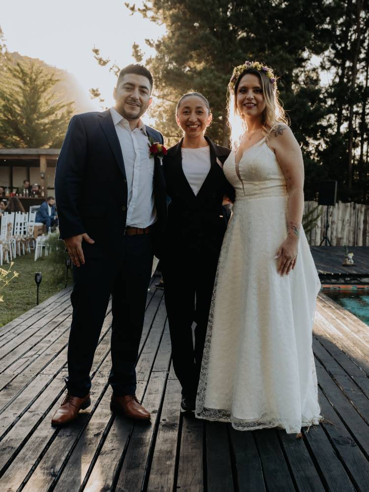 matrimonio que contrató a Paulina